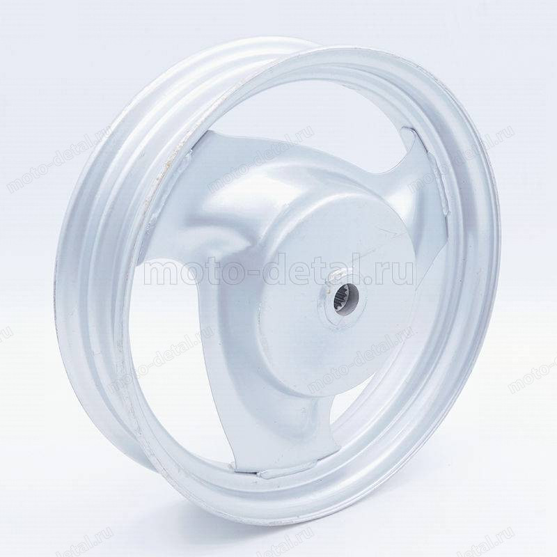 skuter-007-1 Диск 10’*2.15 штампованный задний (барабан. тормоз 95мм) Yamaha JOG 50 05583 — фото 3