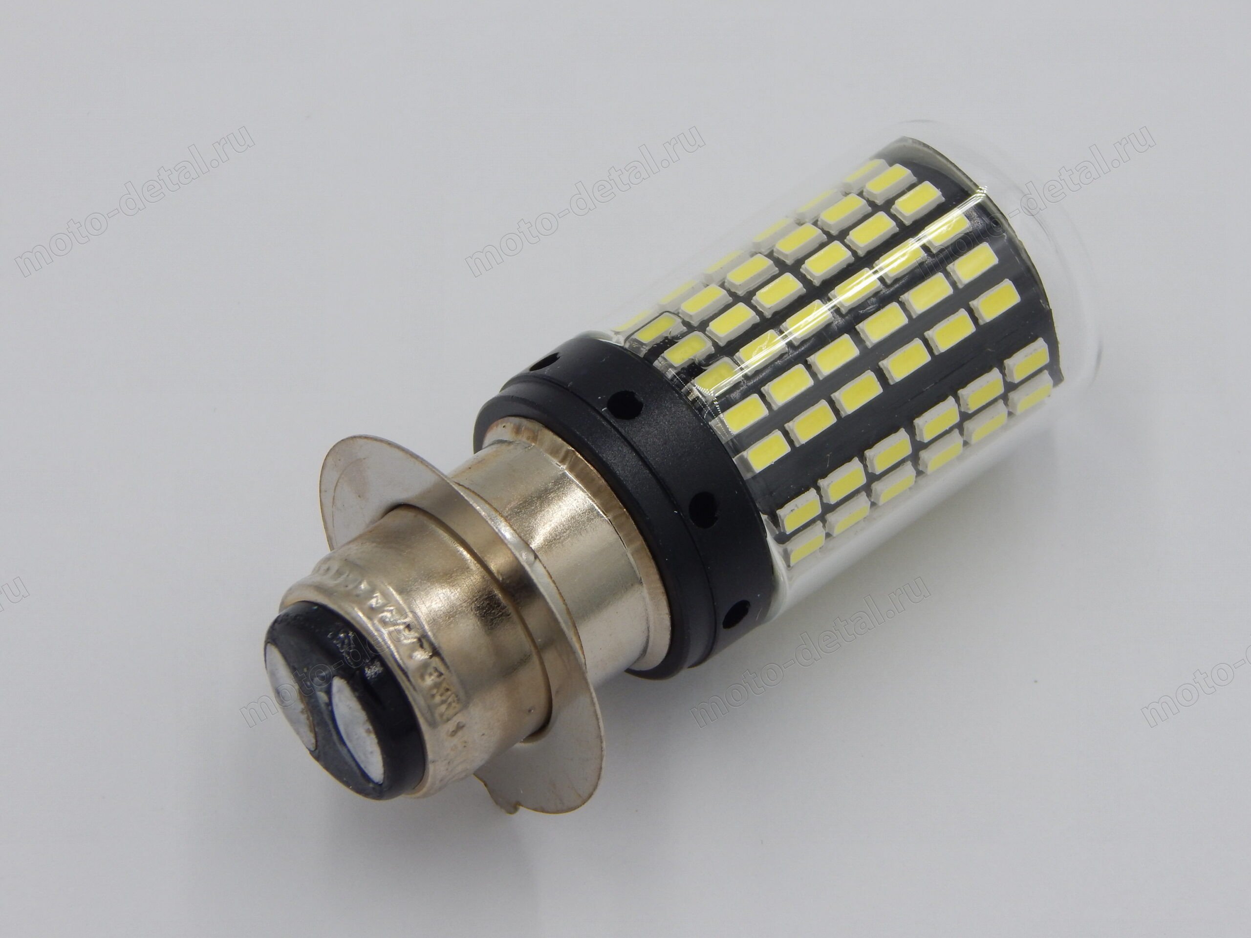 10734 Лампа LED P15D-1, 144-SMD 3014; светодиодная, фары Alpha,DELTA, Zodiak (юбка 1 усик) 10734 — фото 3